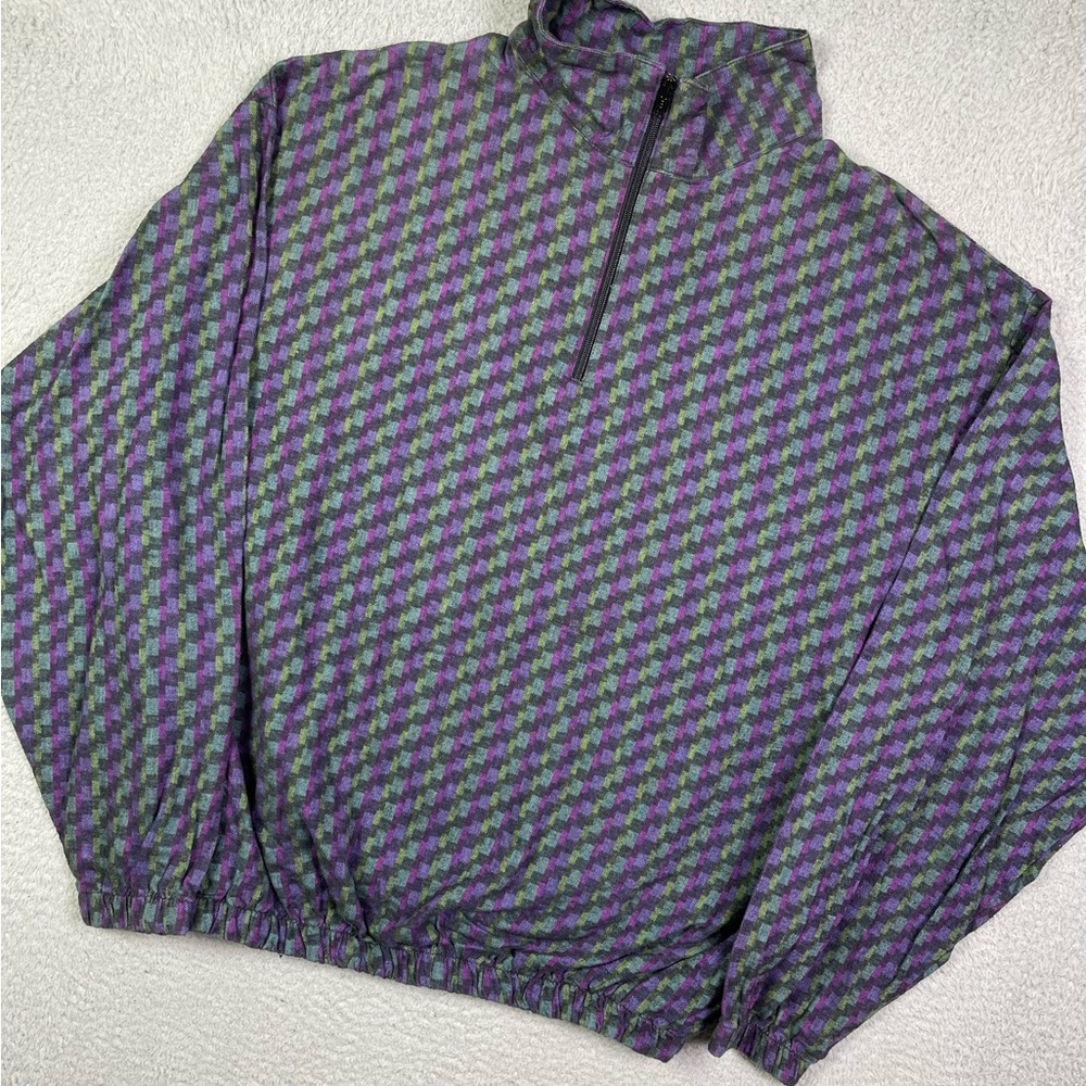 Vintage 90s‎ windbreaker pullover